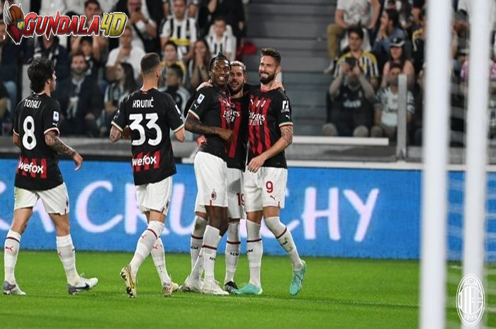 Hasil Liga Italia – Juventus Vs AC Milan 0-1, Kepala Emas Giroud Pastikan Tripoin dan Tiket Liga Champions