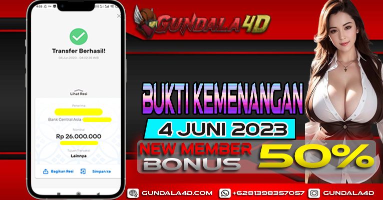 BUKTI KEMENANGAN GAME SWEET BONANZA 04 JUNI 2023