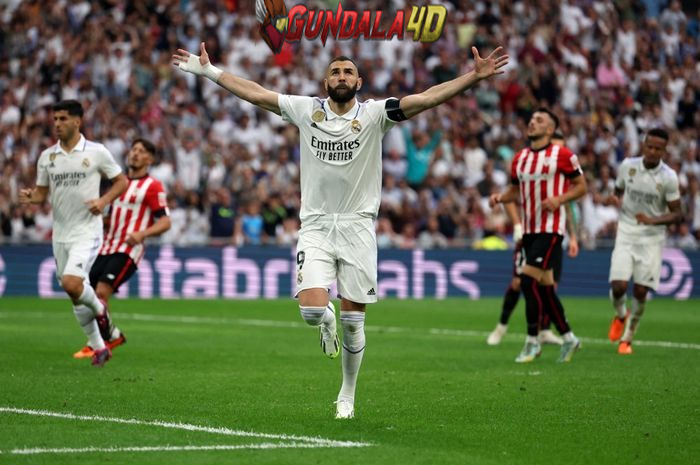 Hasil Liga Spanyol – Real Madrid 1-1 Athletic Club, Benzema Sejajar Legenda Klub dan Cetak Gol Penalti di Laga Terakhir