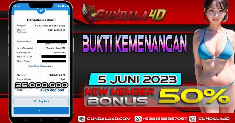 BUKTI KEMENANGAN GAME SWEET BONANZA 05 JUNI 2023