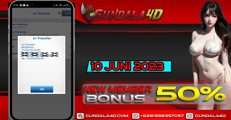 BUKTI KEMENANGAN GAME SWEET BONANZA 10 JUNI 2023