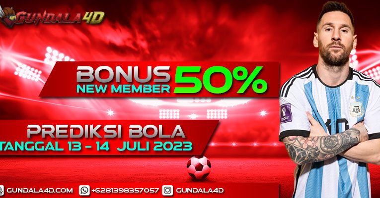 PREDIKSI PERTANDINGAN BOLA 13 – 14 JULI 2023