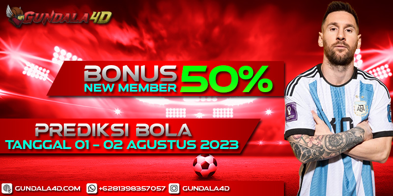 PREDIKSI PERTANDINGAN BOLA 01-02 AGUSTUS 2023