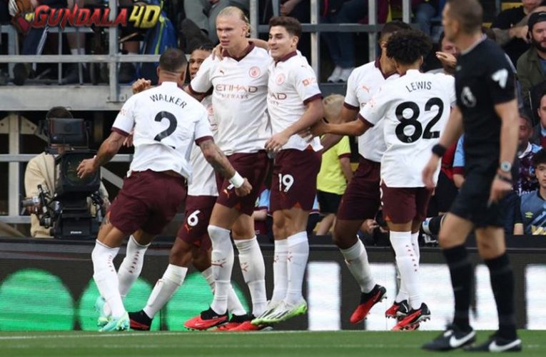 Hasil Liga Inggris – Erling Haaland Cetak Gol Tercepat dan Masuk Geng Super Elite, Man City Hantam Burnley