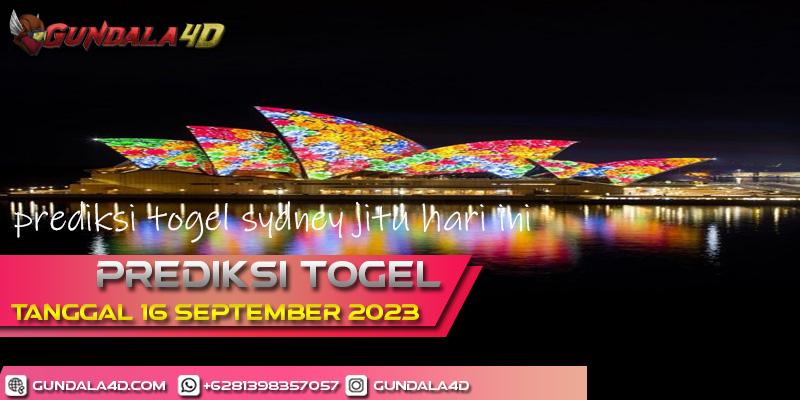 PREDIKSI TOGEL SYDNEY – 16 SEPTEMBER 2023