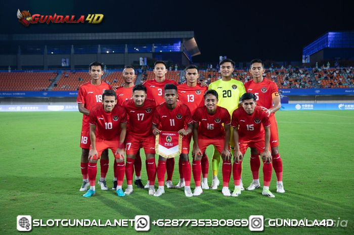 Timnas U-24 Indonesia sukses mengantongi kemenangan pada laga perdana Asian Games 2022 Timnas U-24 Indonesia menang 2-0 atas Kirgistan