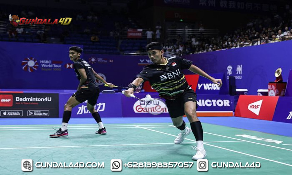 Perjalanan pasangan ganda putra Indonesia, Muhammad Shohibul Fikri/Bagas Maulana, berakhir pada perempat final China Open 2023