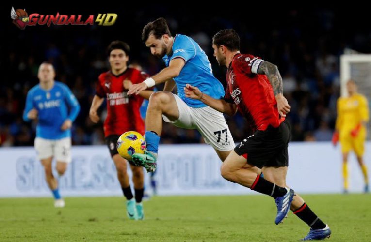 Hasil Napoli vs AC Milan di Liga Italia 2023-2023: Rossoneri Gagal Curi Poin Penuh