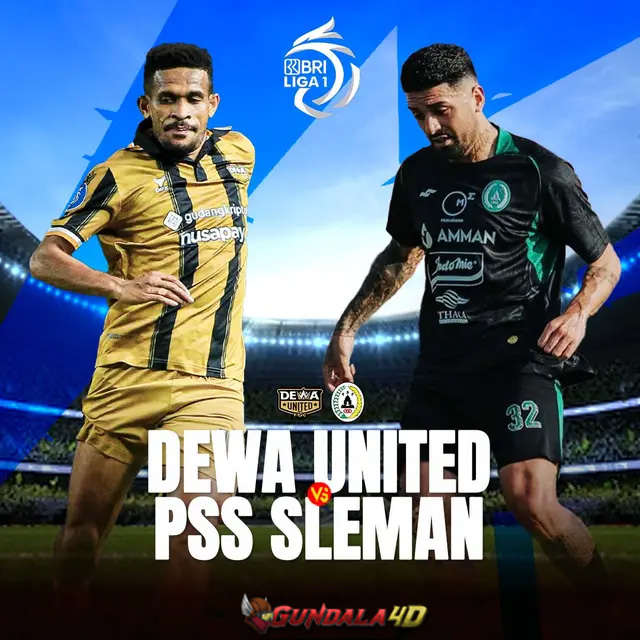 Senjata-senjata Dewa United Vs PSS Sleman di BRI Liga 1: Sama-sama Berambisi Raih Kemenangan