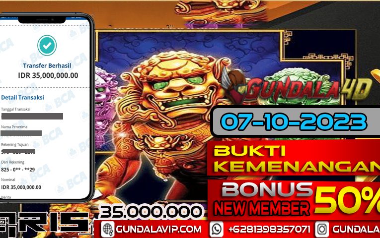 BUKTI KEMENANGAN 07 OKTOBER 2023