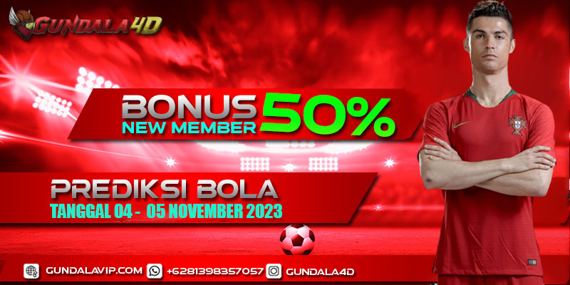 PREDIKSI PERTANDINGAN BOLA 04 – 05 NOVEMBER 2023