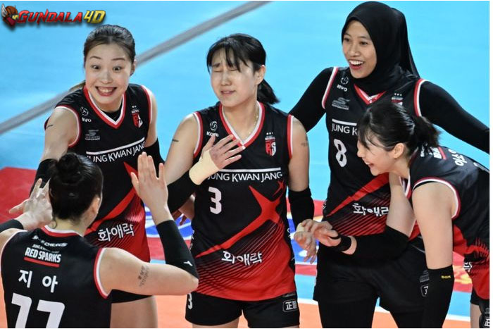 Tim bola voli putri, Daejoen JungKwanJang Red Sparks sedang berada pada masa-masa sulit pada Liga Voli Korea 2023-2024.