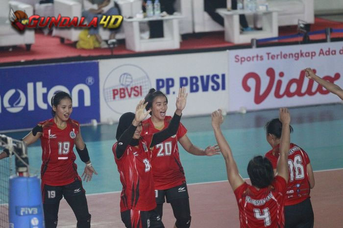 Tim bola voli putri Indonesia, PBV TNI AL berhasil menyegel satu tempat terakhir untuk melangkah ke babak final four Livoli Divisi Utama 2023