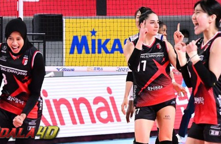 Klasemen Liga Voli Korea – Megawati Dkk Terbantai, Red Sparks Masih Aman di 4 Besar