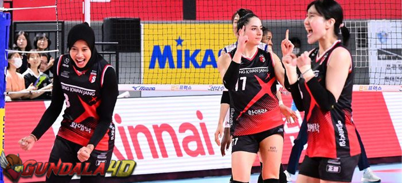 Klasemen Liga Voli Korea - Megawati Dkk Terbantai, Red Sparks Masih Aman di 4 Besar