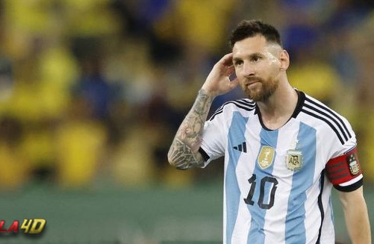 Cara Messi Menghalau Selebrasi Songong dari Juniornya di Argentina