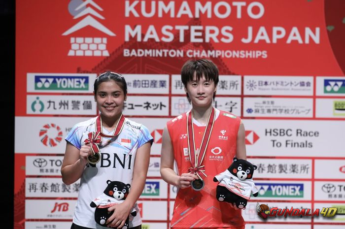 Tunggal putri nomor satu China, Chen Yu Fei, menyesali kekalahan dari andalan Indonesia, Gregoria Mariska Tunjung, pada final Kumamoto