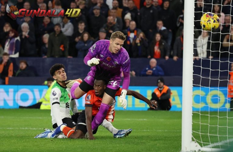 Hasil Luton Town vs Liverpool di Liga Inggris 2023-2024: Tertahan 1-1, The Reds Diselamatkan Gol Telat