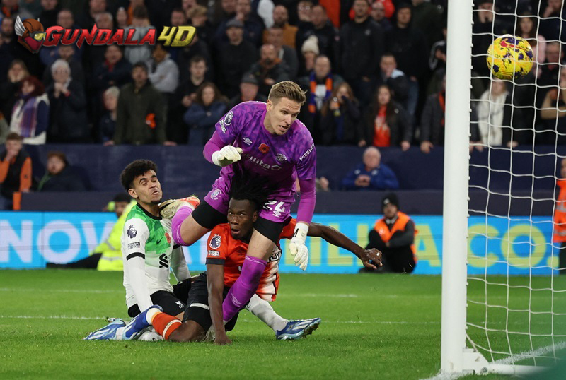 Hasil Luton Town vs Liverpool di Liga Inggris 2023-2024: Tertahan 1-1, The Reds Diselamatkan Gol Telat