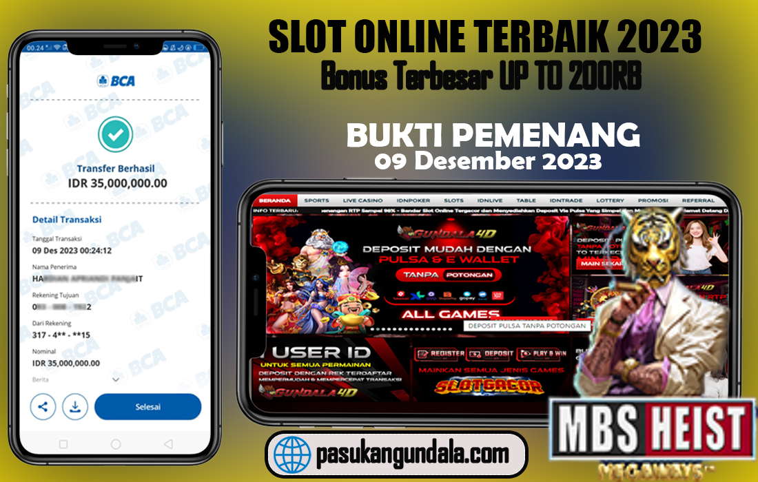 BUKTI KEMENANGAN 09 DESEMBER 2023