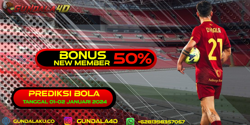 PREDIKSI PERTANDINGAN BOLA TANGGAL 01 – 02 JANUARY 2024