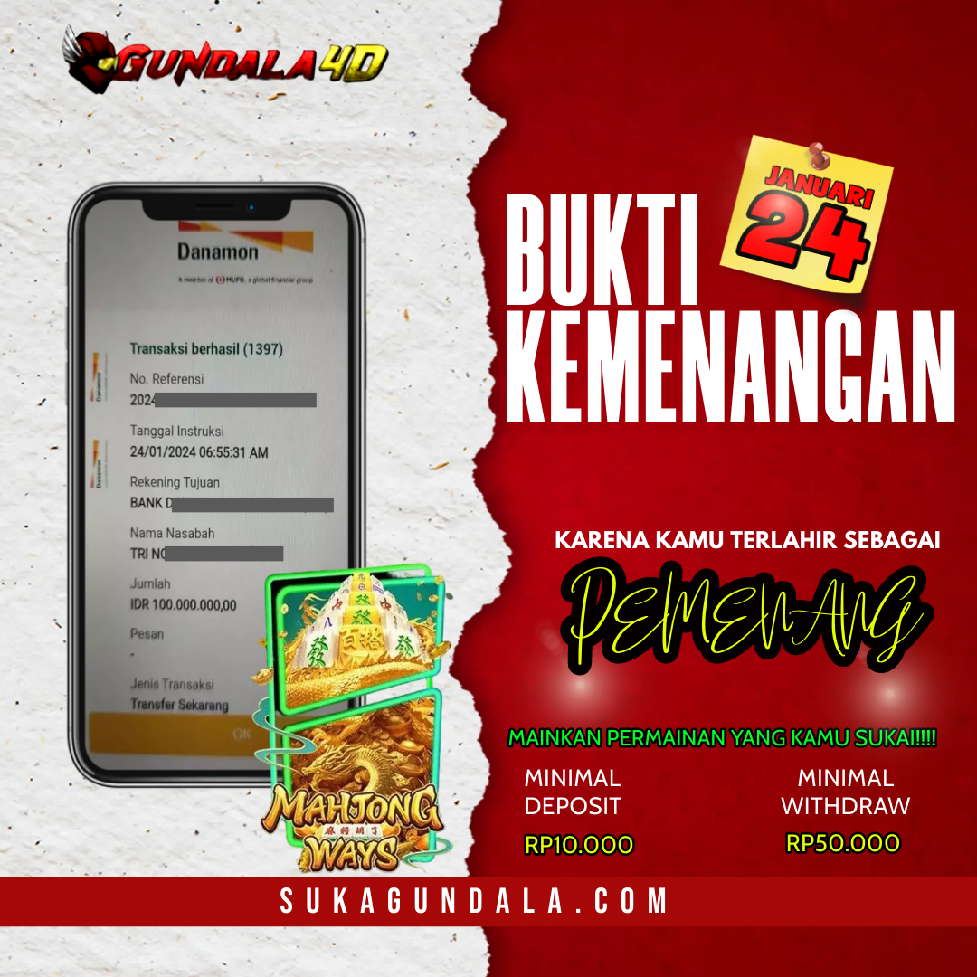 BUKTI KEMENANGAN 24 JANUARI 2024