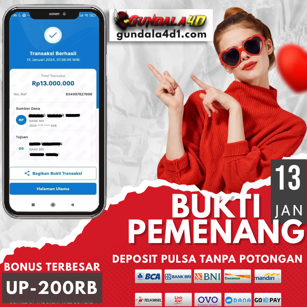 BUKTI KEMENANGAN 13 JANUARI 2024