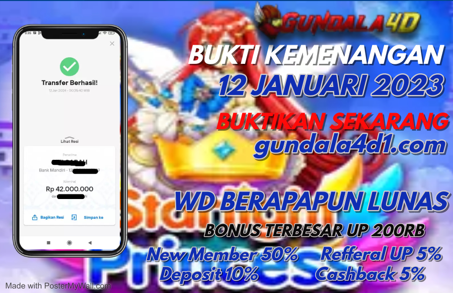 BUKTI KEMENANGAN 12 JANUARI 2024