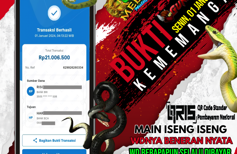 BUKTI KEMENANGAN 01 JANUARI 2024