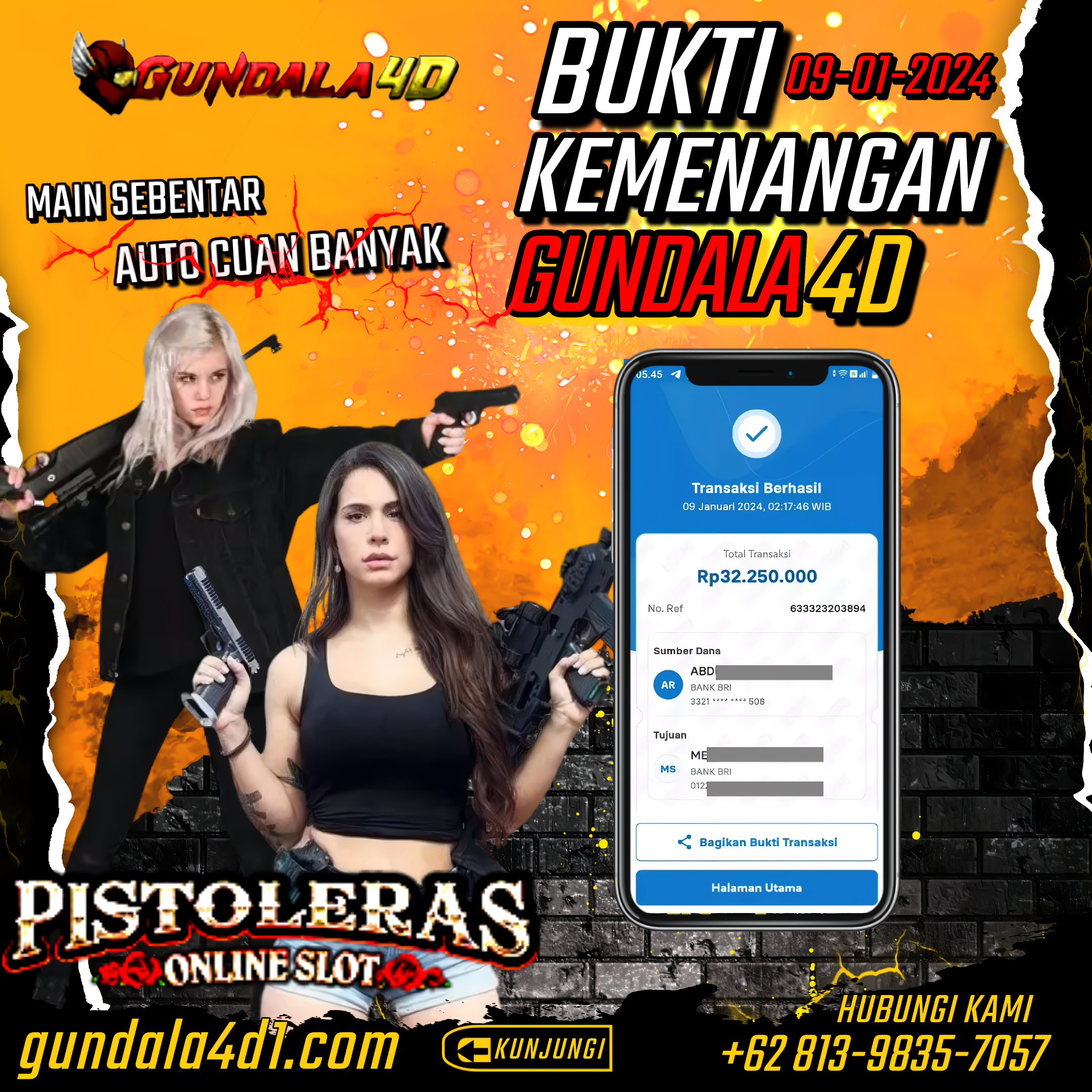 BUKTI KEMENANGAN 09 JANUARI 2024