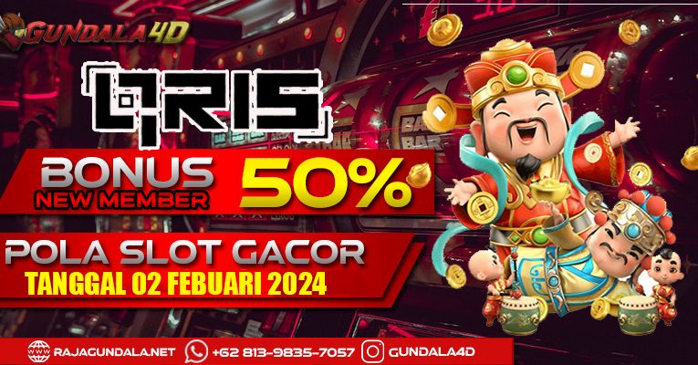 POLA SLOT GACOR HARI INI TANGGAL 02 FEBUARI 2024