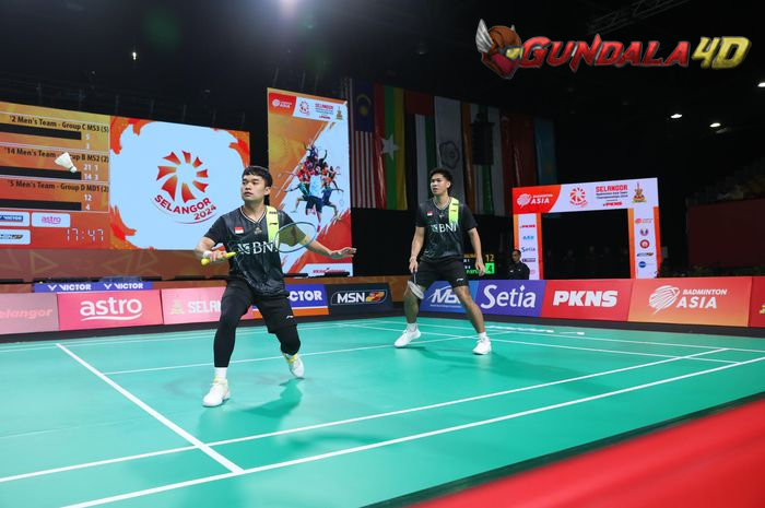 Tim bulu tangkis putra Indonesia akan menjalani penentuan juara Grup D Kejuaraan Beregu Asia 2024 pada laga di Setia City Convention Centre