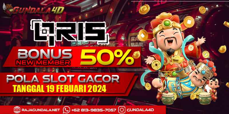 POLA SLOT GACOR HARI INI TANGGAL 19 FEBUARI 2024. GUNDALA4D SITUS SLOT TERGACOR NO 1 DI INDONESIA DENGAN RTP HINGGA 98% DAN SLOT