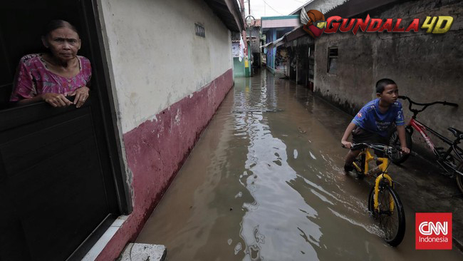 15 RT di Jakarta Terendam Banjir Kamis Pagi