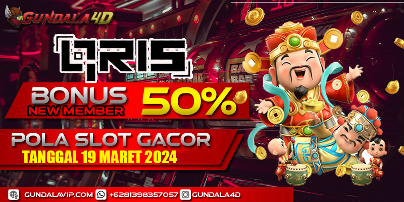 POLA SLOT GACOR HARI INI TANGGAL 19 MARET 2024. GUNDALA4D SITUS SLOT TERGACOR NO 1 DI INDONESIA DENGAN RTP HINGGA 98% DAN SLOT