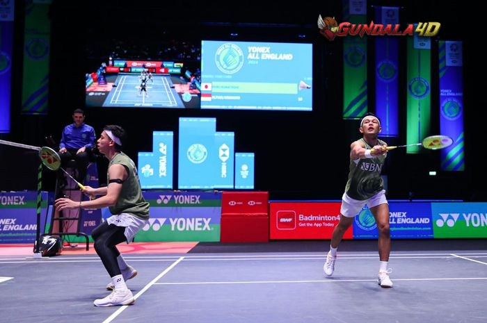 Pasangan ganda putra Indonesia, Fajar Alfian/Muhammad Rian Ardianto, akan menjumpai Aaron Chia/Soh Wooi Yik (Malaysia) pada final All England