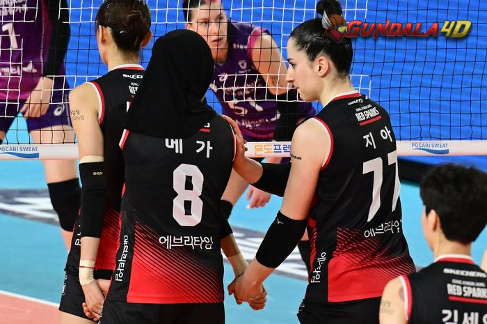 Playoff Liga Voli Korea – Sesuai Harapan Pelatih, 55 Poin Gia dan Mega Bikin Segitiga Maut Tim Legenda Korsel Terlihat Culun