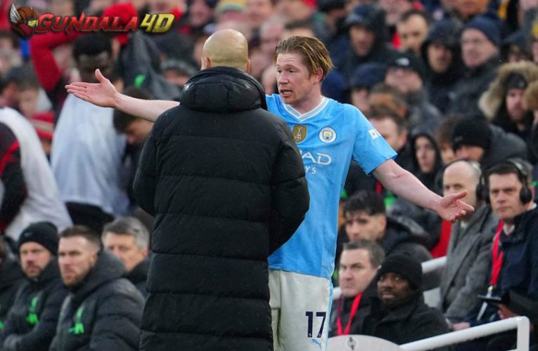 Kevin de Bruyne Tantrum Diganti saat Lawan Liverpool, Guardiola: Itu Bagus!