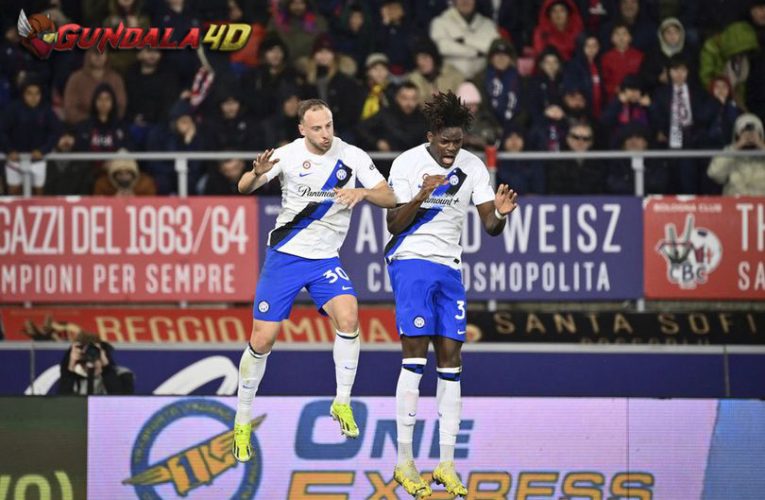 Momen Tidak Lazim Pada Gol Inter Milan ke Gawang Bologna