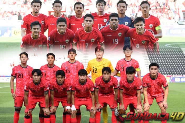 Diwarnai Gol Roket, Brace Rafael Struick Bawa Timnas U-23 Indonesia Unggul 2-1 Atas Korea Selatan di Babak I