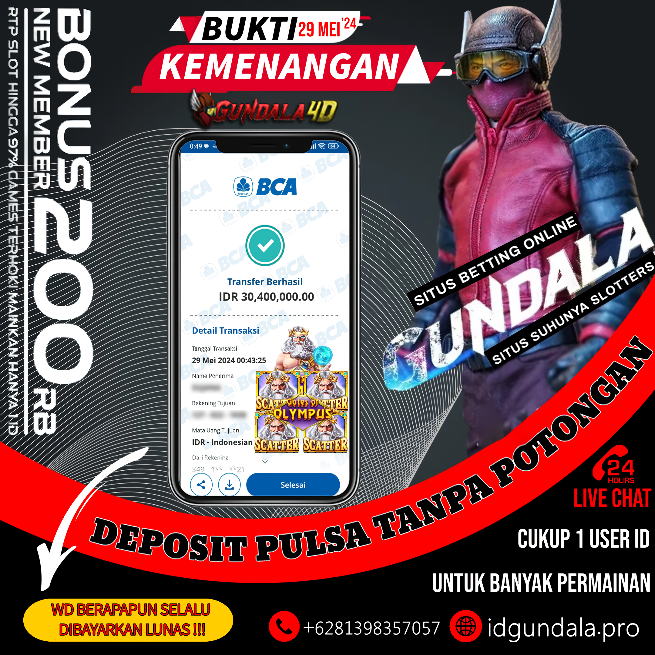 BUKTI KEMENANGAN 29 MEI 2024