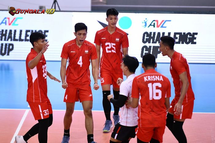 Tim nasional bola voli putra Indonesia memberi perlawanan sengit kepada Filipina dalam pertandingan pemeringkatan 9-12 AVC Challenge Cup 2024