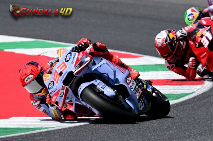 Pembalap Gresini, Marc Marquez, gagal naik podium pada balapan MotoGP Italia 2024 di Sirkuit Mugello, Minggu (2/6/2024