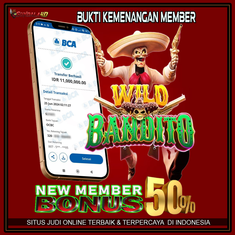 Selamat Untuk Member Setia Kami Gundala4d SA******** Yang Mendapatkan Jackpot Dengan Total Kemenangan Rp 11.000.000 ( Sebelas Juta Rupiah ) Dengan Modal Hanya Rp.1.000.000 ( Satu Juta Rupiah). Langsung Bisa Tembus Puluhan Juta Hingga Ratusan Juta