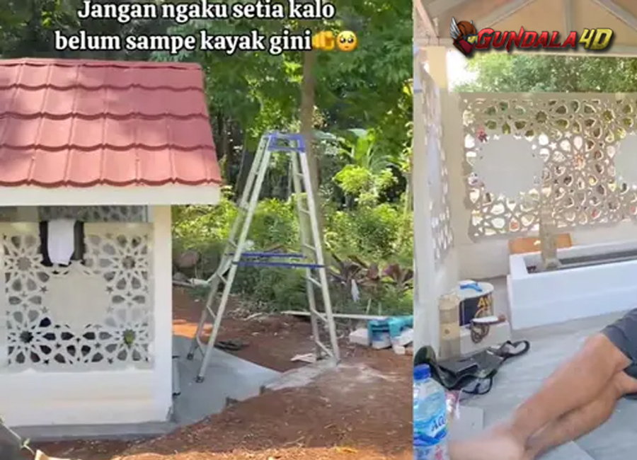 Viral Pria Tidur di Samping Makam Istri dan Sudah Siapkan Kuburan yang Bersebelahan