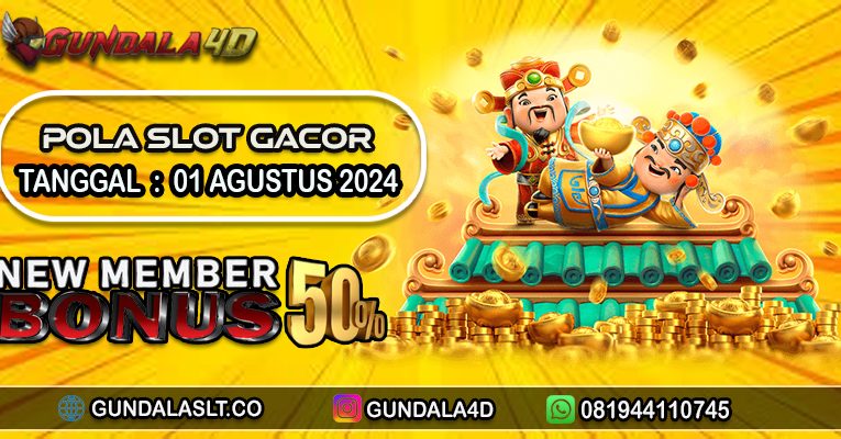 POLA SLOT GACOR HARI INI TANGGAL 01 AGUSTUS 2024