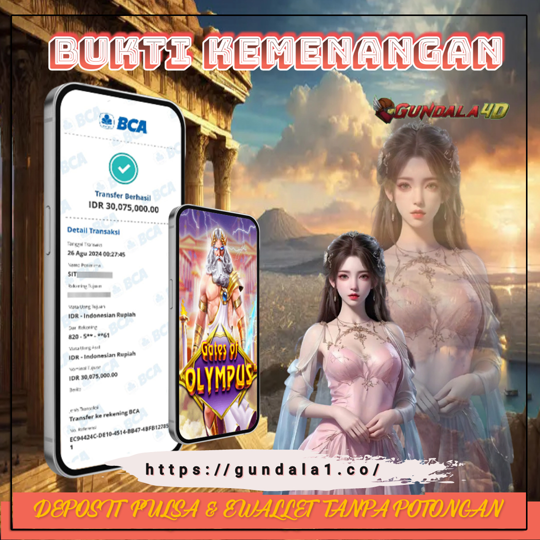 Selamat Untuk Member Setia Kami Gundala4d SIT******* Yang Mendapatkan Jackpot Dengan Total Kemenangan Rp.30,075,000.00 ( TIGA PULUH JUTA TUJUH PULUH LIMA RIBU RUPIAH ) Dengan Modal Hanya Rpn 500.000 ( LIMA RATUS RIBU RUPIAH ). Langsung Bisa Tembus Puluhan Juta Hingga Ratusan Juta