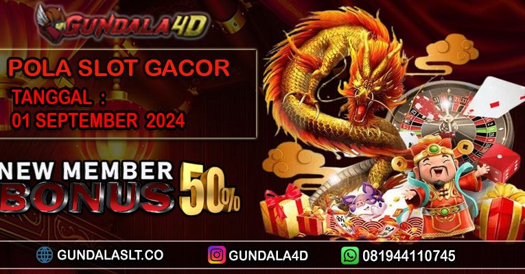 POLA SLOT GACOR HARI INI TANGGAL 01 SEPTEMBER 2024