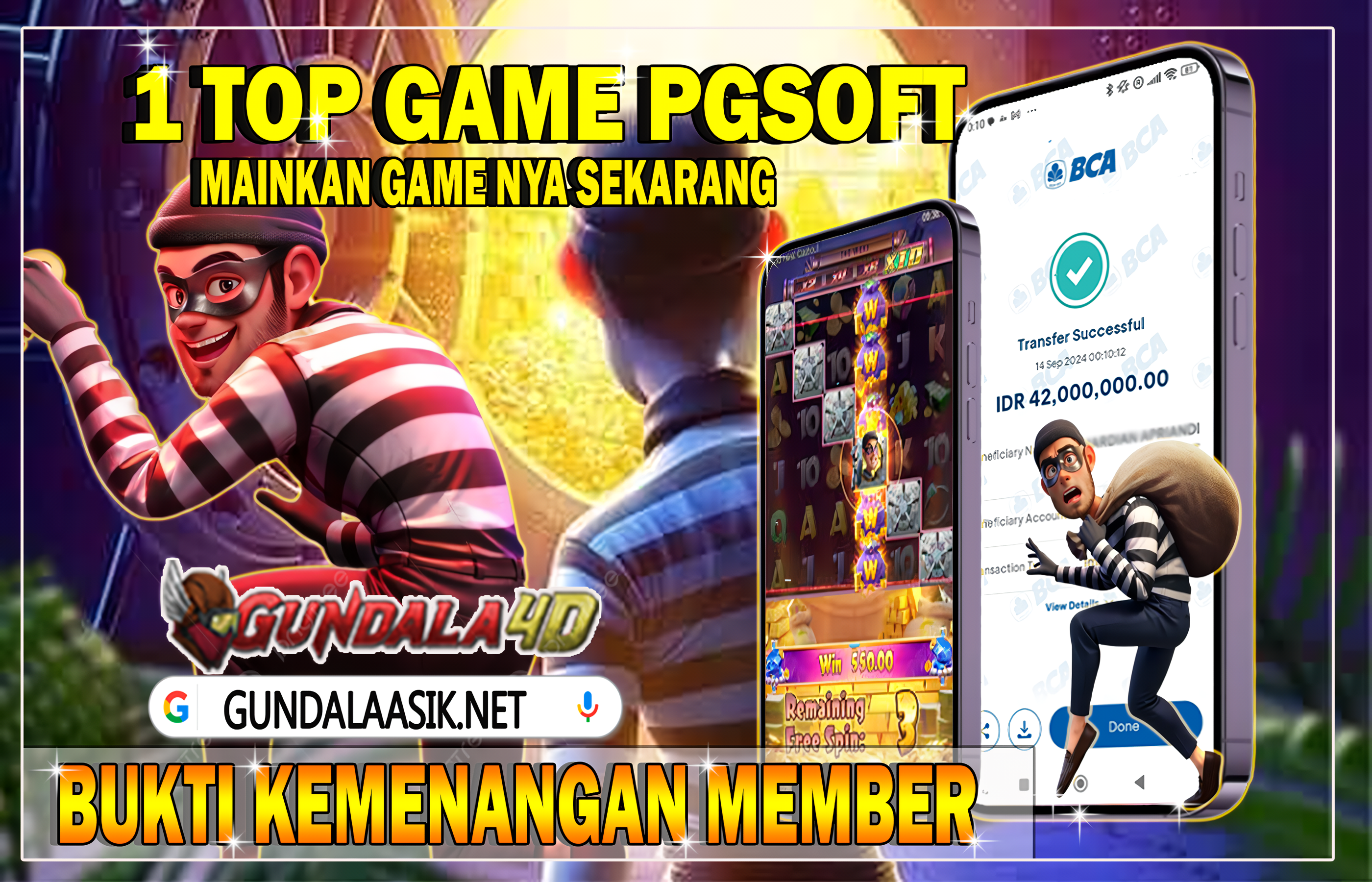 Selamat Untuk Member Setia Kami Gundala4d EPR******** Yang Mendapatkan Jackpot Dengan Total Kemenangan Rp. 42,000,000.00 ( EMPAT PULUH DUA JUTA RIBU RUPIA ) Dengan Modal Hanya Rpn 700.000 ( TUJUH RATUS RIBU RUPIAH ). Langsung Bisa Tembus Puluhan Juta Hingga Ratusan Juta