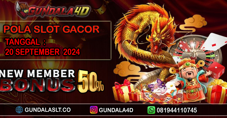 POLA SLOT GACOR HARI INI TANGGAL 20 SEPTEMBER 2024